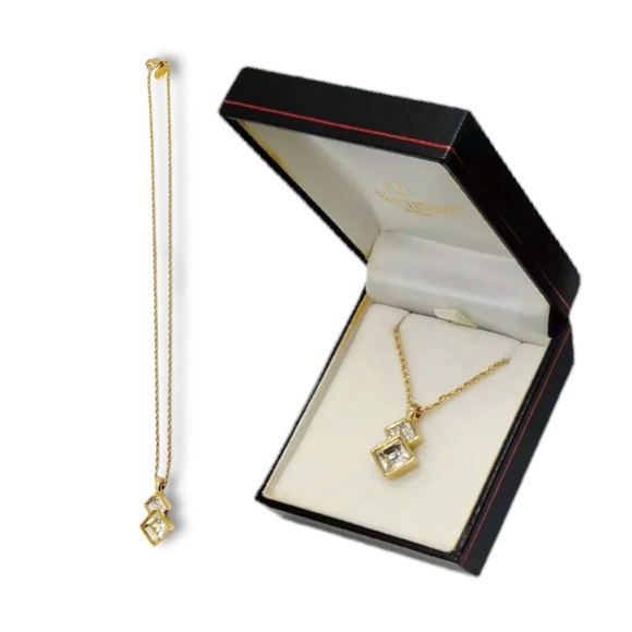 Valentino Garavani Jewelry - Valentino Garavani Necklace with Box - Gold with Stones